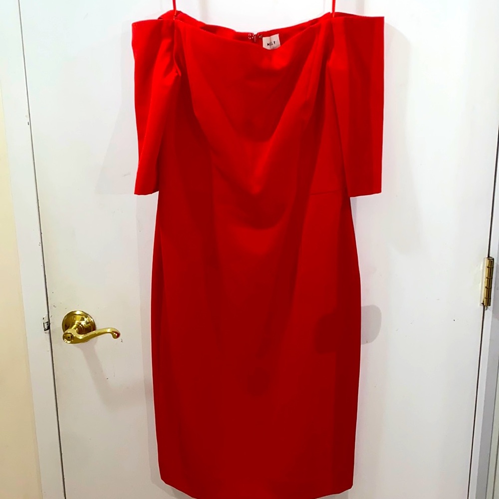 Milly Red Cocktail Dress